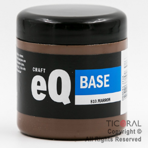 BASE ACRILICA EQ 810 MARRON 200 CC X 3 UNIDADES